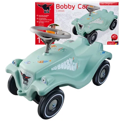 Obrázek produktu pro BIG Bobby Car Classic, 1 rok/roky, 4 kolo/kola, Plast, Zelená