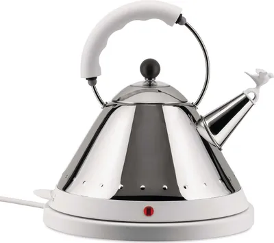 Obrázok produktu pre Rýchlovarná kanvica Alessi MG32 - 2000 W - biela - Micheal Graves - 1,5 l - MG32 W