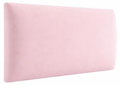 Produktbild von Polsterpaneel - Wandkissen 100x30cm - Wandpolster - Bettkopfteil - Wandpaneel 3D Hellrosa