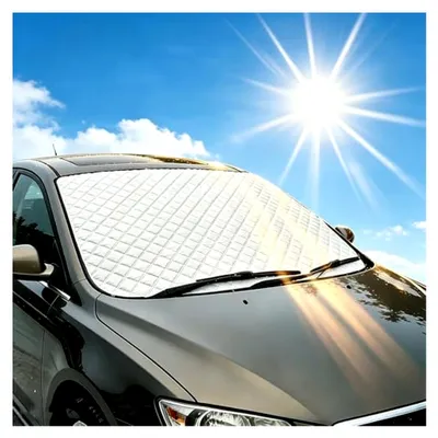 Produktbild von Sonnenschutz für die Autoscheibe – Abdeckung für die Frontscheibe, 150 x 100 cm
