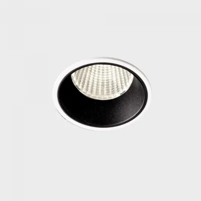 Immagine prodotto di KOHL LIGHTING KOHL-Lighting VERSUS apparecchio da incasso con cornice diametro 60 mm bianco-nero 38° 5 W CRI 80 4000K PHASE CUT