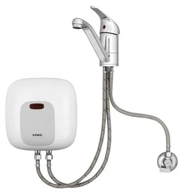 Obrázok produktu pre Prietokový ohrievač vody HAKL PL 5,5 kW + páková stojanková batéria