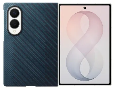 Zdjęcie produktu dla Samsung EF-KF971SNEGWW, Pokrowiec, Samsung, Z Fold8, 19,3 cm (7.6"), Niebieski