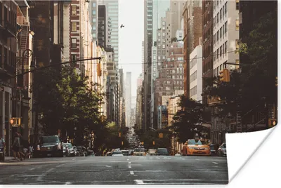 Produktbild von MuchoWow® Poster Straße in New York 30x20 cm - Plakate - Print