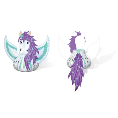 Produktbild von URSUS Laternen-Bastelset "Pegasus"