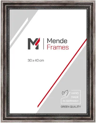 Produktbild von MendeFrames Bilderrahmen H450 Antik metall 42x59,4 cm Museumsglas