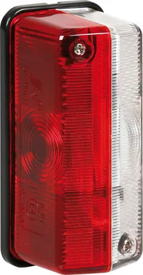 Produktbild von Umrissleuchte, 12/24 V - Weiß/Rot