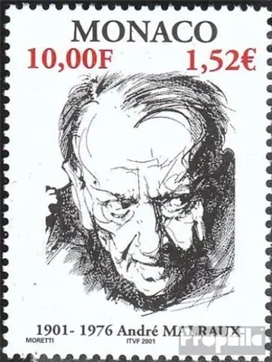 Produktbild von Briefmarken Monaco 2001 Mi 2553 (kompl.Ausg.) postfrisch Andre Malraux
