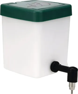 Produktbild von Kaninchen Trinkflasche - inkl. Klappdeckel - Kunststoff - 0,5l