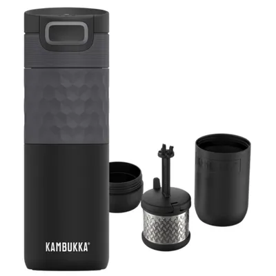 Zdjęcie produktu dla Kubek termiczny Etna Grip 500 ml + zaparzacz Tea Catcher Zestaw do herbaty Kambukka Tea Duet