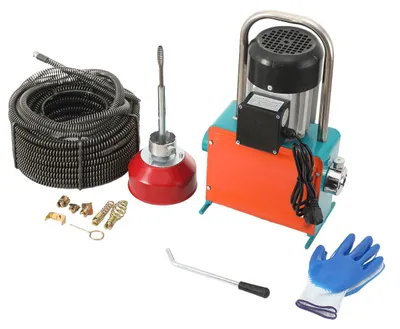 Obrázek produktu pro Čistič odpadů - Výkonný elektrický stroj na čištění potrubí - 1000 W - Kabel 12 m - Pro potrubí o průměru 20–150 mm - Stupeň krytí IP44 - 220 V - Šetrný k životnímu prostředí