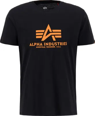 Produktbild von Alpha Industries Herren T-Shirt Schwarz 100501NP-477 Grösse S