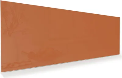 Produktbild von Glasbild 125x50cm in XXL für Wohnzimmer, Schlafzimmer Motiv Brauner Hintergrund