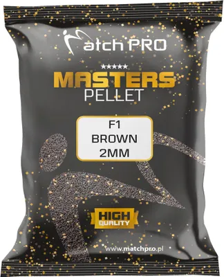 Zdjęcie produktu dla Pellet Zanętowy MatchPro Masters F1 Brown 2mm 700g