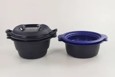Produktbild von TUPPERWARE  Mikrowelle Micro Urban Millennial 2,0L dunkelblau rund