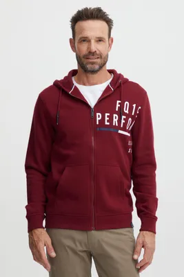 Produktbild von FQ1924 FQAlbert - 21900469ME Herren Sweatjacke Kapuzenjacke Hoodie mit Kapuze