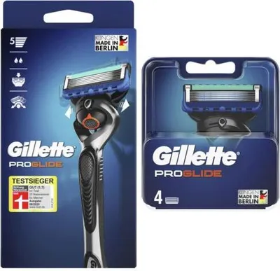 Produktbild von Gillette Proglide Flex Rasierer + 4er Klingenset
