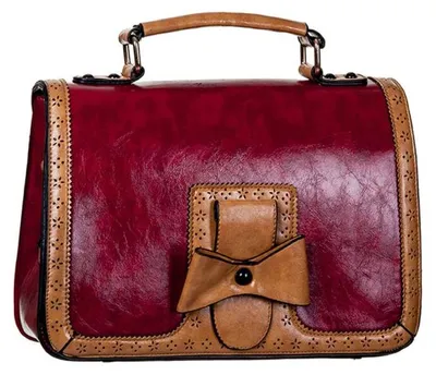 Produktbild von Banned Handtasche / Henkeltasche - Leather Scandal Rot