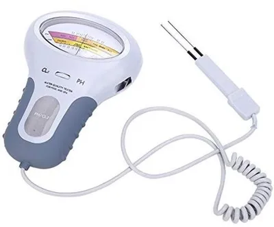 Productafbeelding van Chloor en pH-Tester - Waterkwaliteitsanalysator - Elektronisch - Zwembad - Tester voor zwembadwater - Geschikt voor alle zwembaden