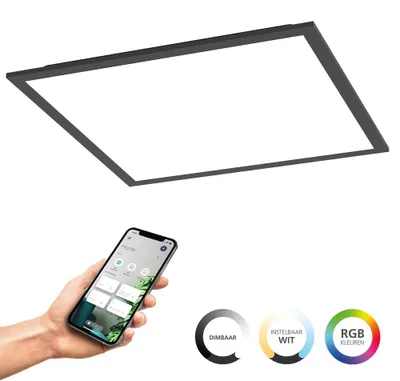 Obrázek produktu pro EGLO Moradillo-Z, 1 žárovek, LED, 2300 lm, IP20, Černá, Bílá