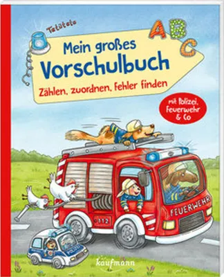 Produktbild von Mein großes Vorschulbuch - Zählen, zuordnen, Fehler finden