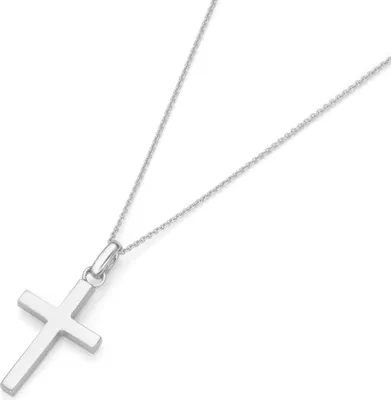Produktbild von Kette Smart Jewel Kreuz Anhänger, Silber 925 Silber 45 cm
