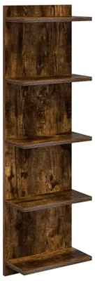 Zdjęcie produktu dla Półka ścienna vidaXL, dąb sonoma, 30 x 15 x 100 cm, płyta wiórowa