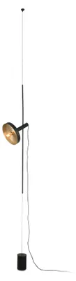 Image de WHIZZ lampe à suspendre/lampe sur pied noir/or 20166-95