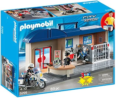 Produktbild von PLAYMOBIL 5299 Mitnehm-Polizeizentrale