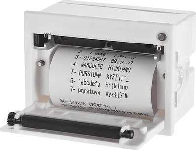 Produktbild von GOOJPRT QR204 58 mm mini termotiskárna s integrovanou účtenkou, rozhraní TTL + USB, vysokorychlostní tisk 50 - 85 mm/s