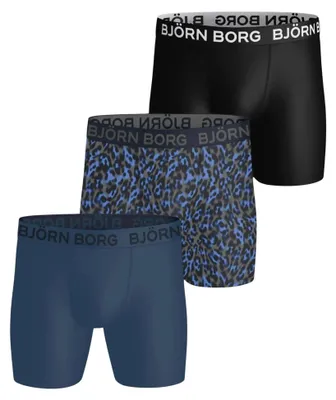 Productafbeelding van Björn Borg sportieve microvezel boxershorts voor heren (3-pack)