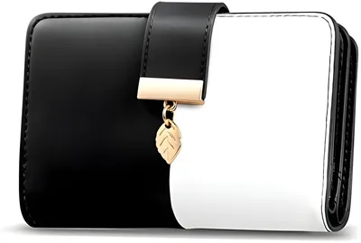 Produktbild von PolkaHome® Damen Geldbörse große Kapazität echtes Leder Portemonnaie mit RFID-Schutz, Reißverschluss-Münzfach, 18 Kartenfächern