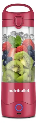Immagine prodotto di Nutribullet, frullatore portatile color magenta – lama estrattore ad alta potenza, capacità 475 ml