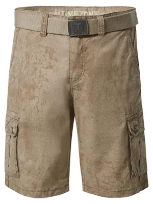 Produktbild von Timezone Sommer Shorts Gürtel Verdeckter Reißverschluss Beintaschen Größe: 33W