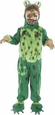 Produktbild von Verkleidung für Kinder Kind Frosch Schminkset Zombie - 7-9 Jahre