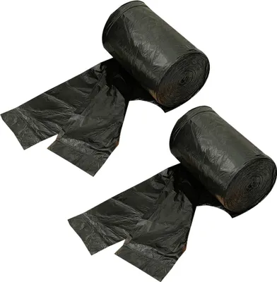 Obrázek produktu pro Pytle na odpadky, 200 kusů, odpadkové pytle, pytle do koše pro koupelnu, kuchyň, ložnici, kancelář, koše pro domácí mazlíčky a auta