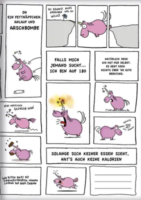 Produktbild von Kladde - Notizheft DIN A 5 * Sei ein Einhorn * Rannenberg & Friends
