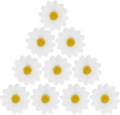 Produktbild von Damen Haarspangen Madeliefje 10er Set kleine Zonneblumen Haarspangen