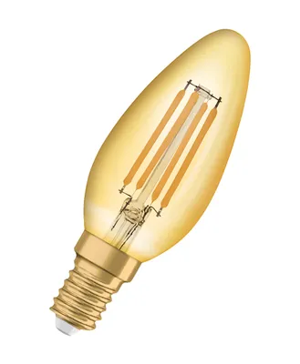 Obrázek produktu pro OSRAM Vintage 1906 LED CLASSIC B 4W 824 Gold E14 žárovka 410lm 2400K teplá bílá jako 35W 4099854091476