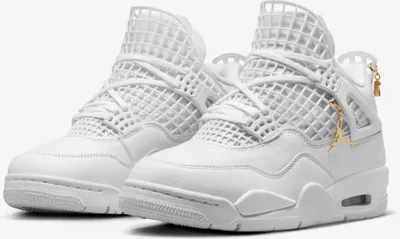 Produktbild von Nike Air Jordan 4 "Net White" Weiß, FN7251-107, Größe: 38