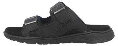 Zdjęcie produktu dla Klapki Mavin w dużych rozmiarach, czarne 3HX0120701 Black – duże buty męskie