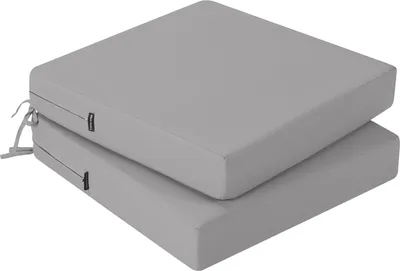 Image de Coussins d'extérieur beiges - Imperméables - Lot de 2 - 50 x 50 cm