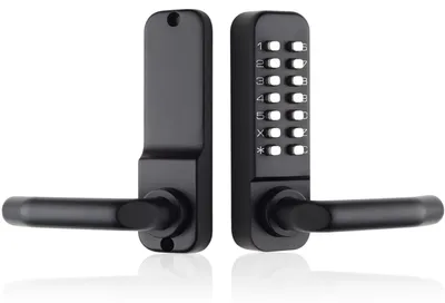 Schlüsselloses Tastaturschloss für Tore, mechanisch, Zinklegierung
