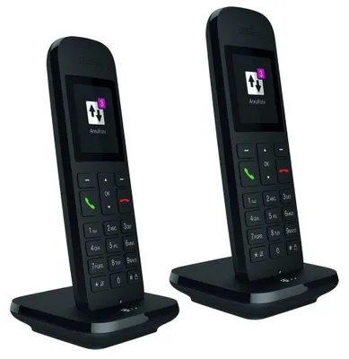 Produktbild von Telekom Speedphone 12 Duo schwarz (Zusätzliches Mobilteil DECT Telefon)