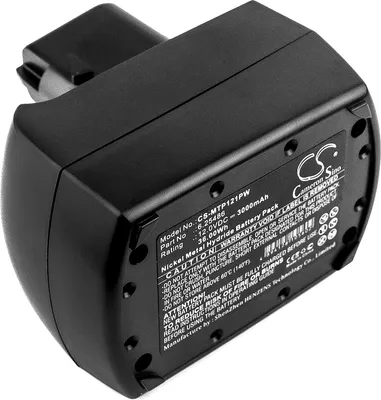 Produktbild von TECHTEK Akku Kompatibel mit [Metabo] BS 12 SP, BSZ 12, BSZ 12 Impuls, BSZ 12 Premium, BZ 12 SP, SSP 12, ULA9.6-18 Ersetzt 6.25486