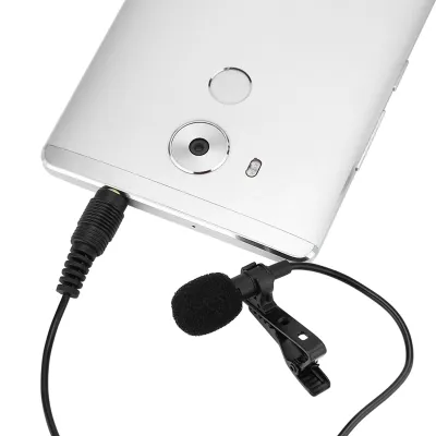 Image de Microphone,Microphone filaire,Microphone d'ordinateur,Microphone à pince,Microphone de revers
