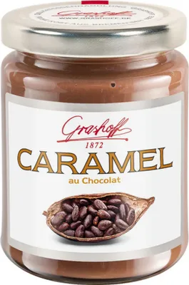 Produktbild von Caramel-Creme CARAMEL mit Kakao von Grashoff, 250g