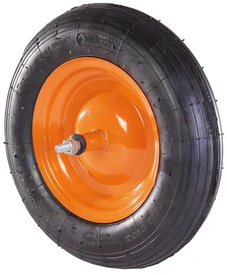 Zdjęcie produktu dla Koło pneumatyczne do taczki 350 x 80, piasta 150 mm, Brixo