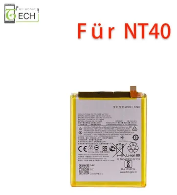 Produktbild von Ersatz Akku für Motorola NT40 Moto E20 4000mAh Accu Batterie Battery