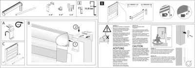Produktbild von Gardinia Duo Klemmrollo weiß 75 x 150 cm